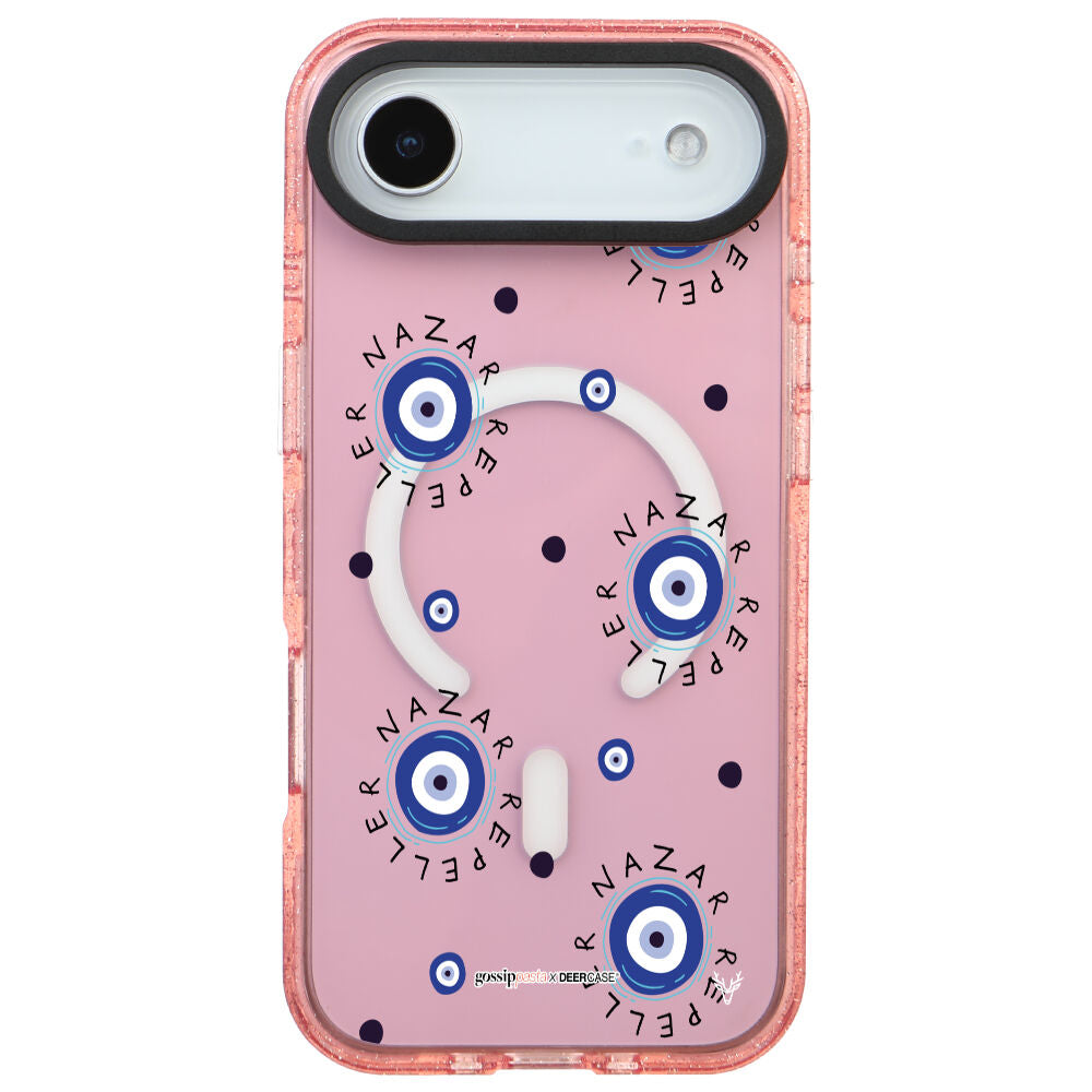 MagsafeliArtycaseSimliPembe