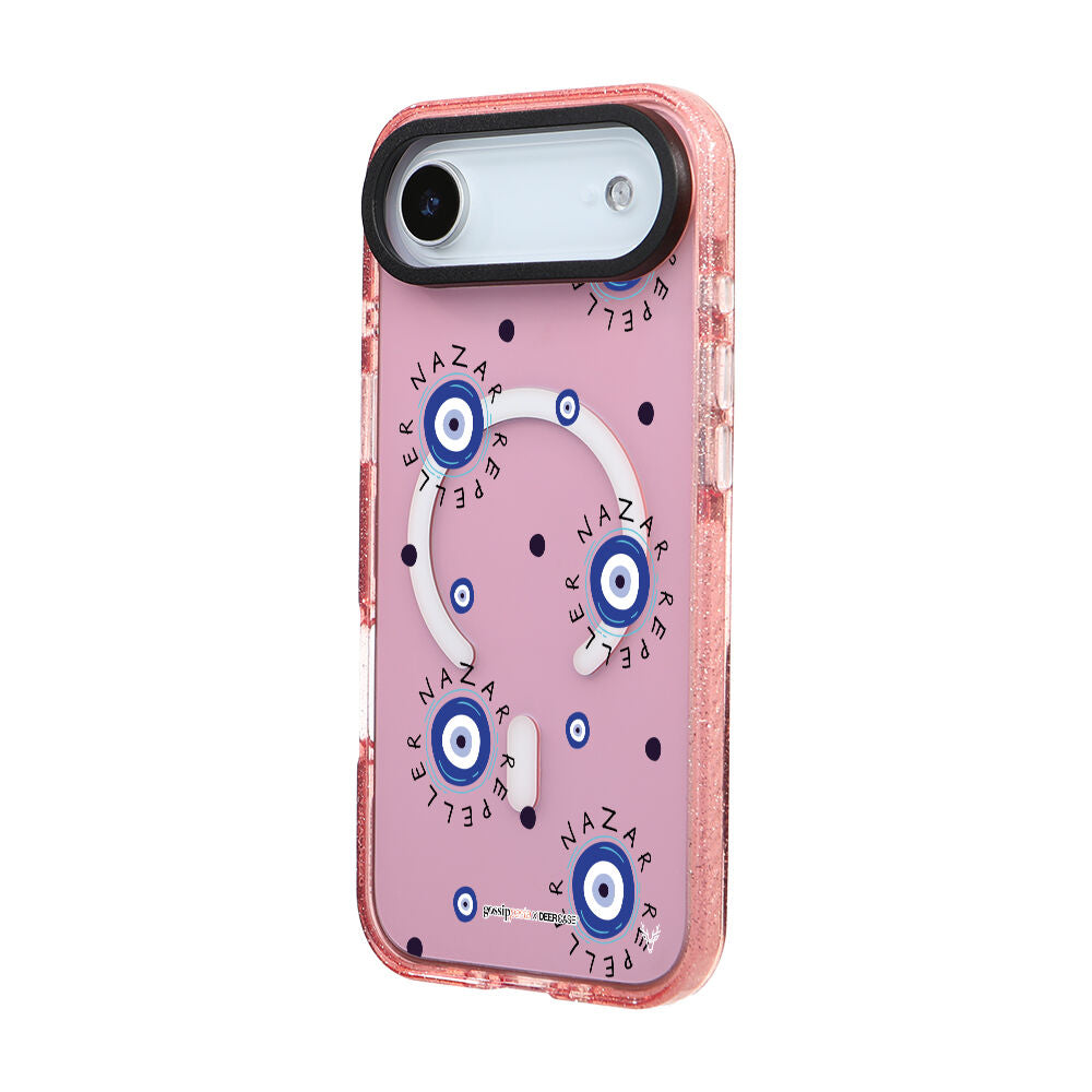MagsafeliArtycaseSimliPembe