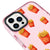 iPhone 12 Pro Max Fries Before Telefon Kılıfı - Artycase - Simli Pembe