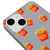 iPhone 15 Plus Fries Before Telefon Kılıfı - Renkli Silikon - Gri