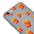 iPhone 6S Fries Before Telefon Kılıfı - Renkli Silikon - Gri