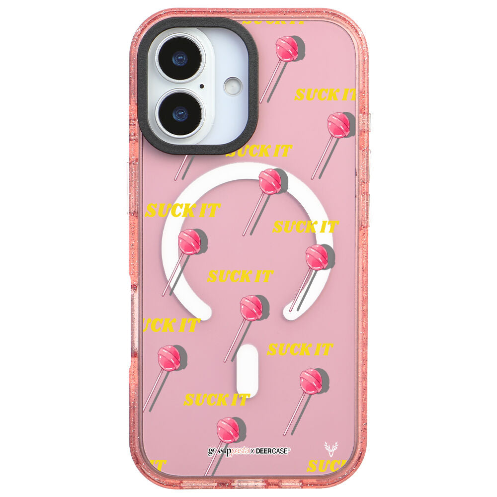 MagsafeliArtycaseSimliPembe