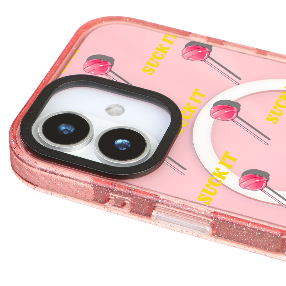 MagsafeliArtycaseSimliPembe