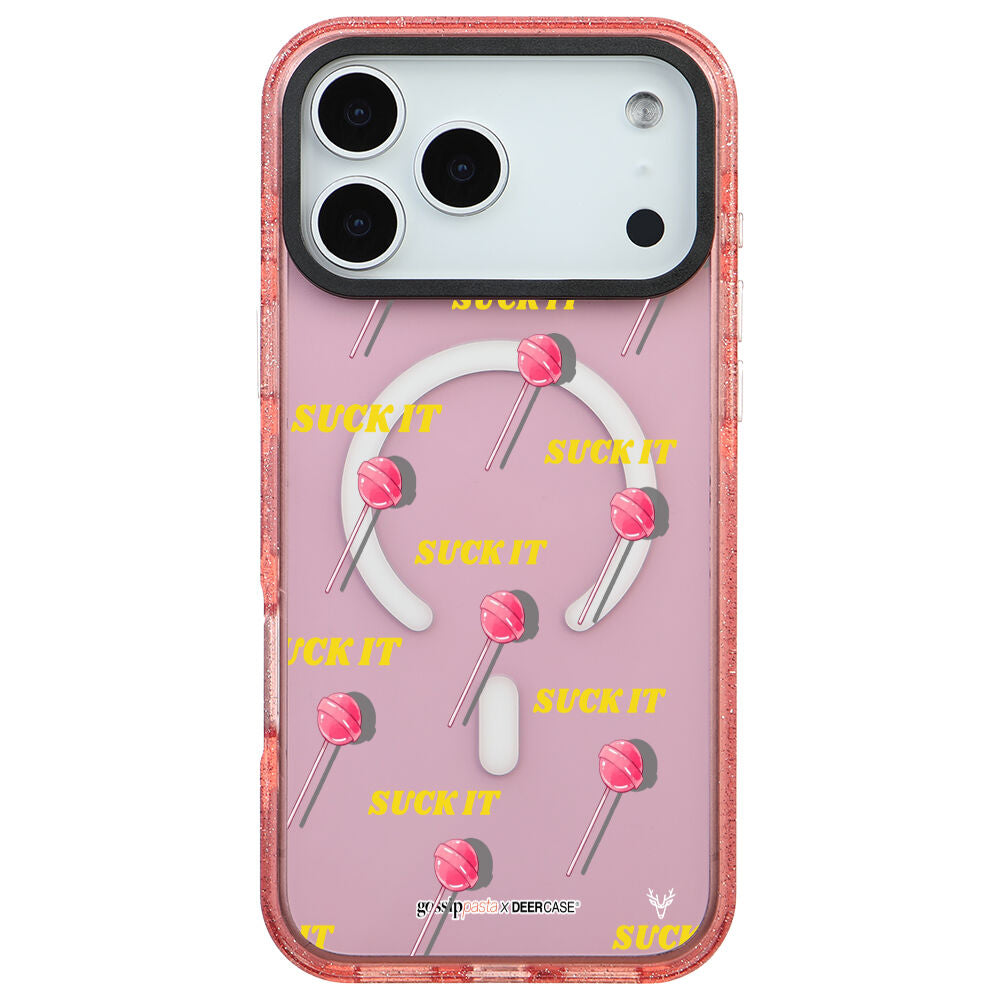 MagsafeliArtycaseSimliPembe