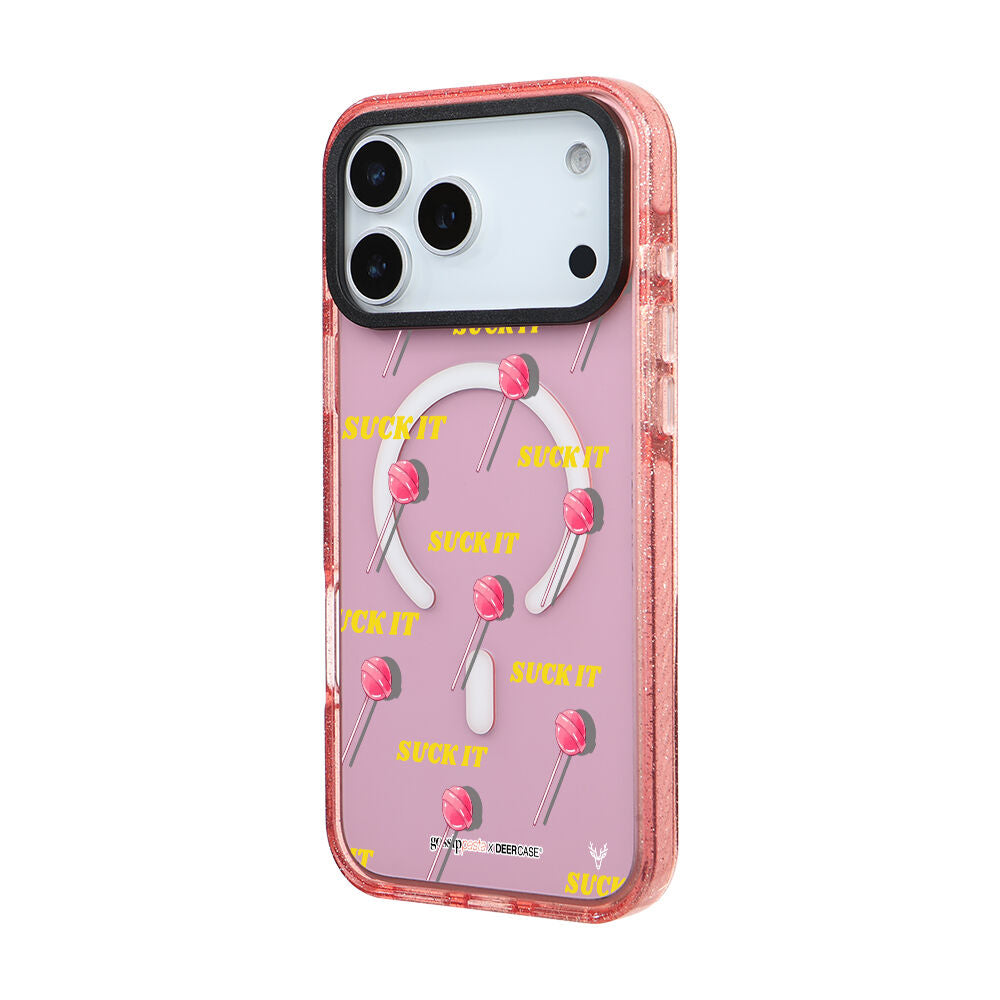 MagsafeliArtycaseSimliPembe