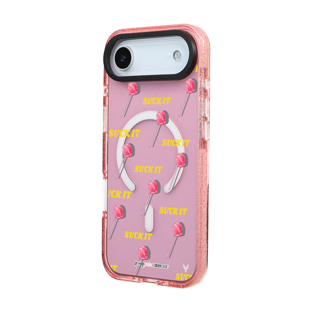 MagsafeliArtycaseSimliPembe