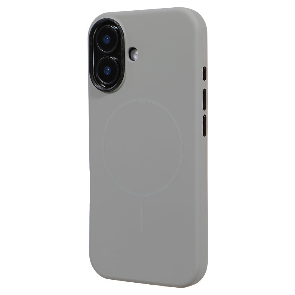 Apple iPhone 17 Style Magsafe Telefon Kılıfı Gri
