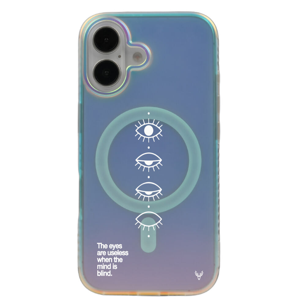 iPhone 16 Plus Mind Blind Magsafe Case Aura Hologram