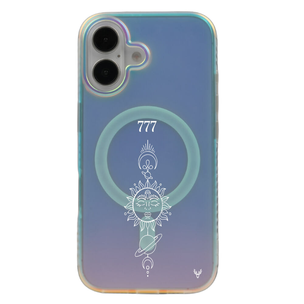 iPhone 16 Plus Sun 777 Magsafe Case Aura Hologram