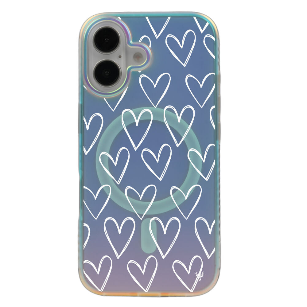 iPhone 16 Plus Light Heart Magsafe Case Aura Hologram