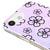 iPhone 16e Sweet Flowers Magsafe Case Aura Hologram - Magsafe Hologram - Aura