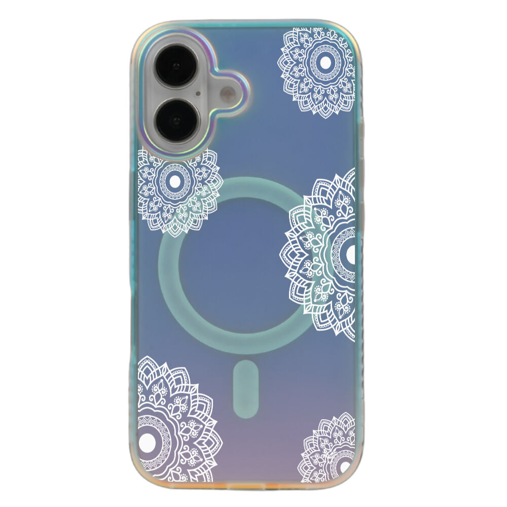iPhone 16 Plus Kenar Süsleri Magsafe Case Aura Hologram