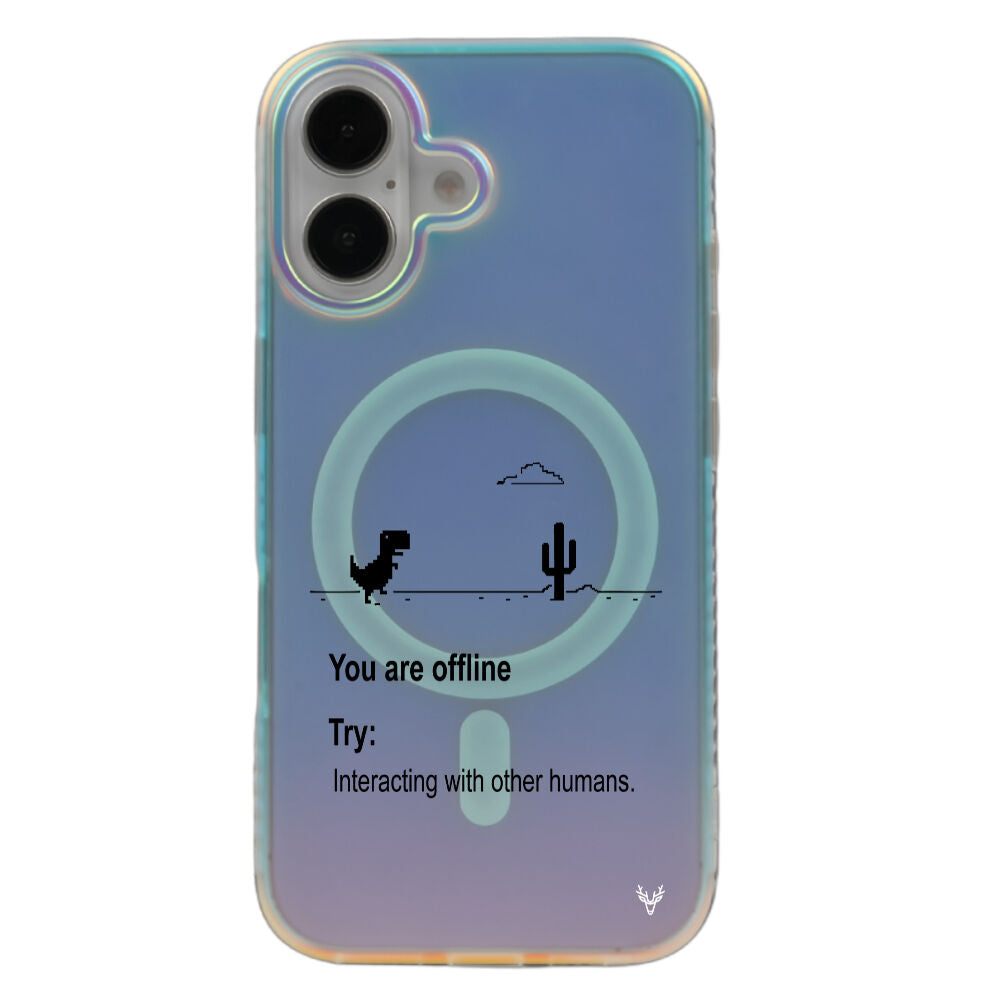 iPhone 16 Plus Offline Magsafe Case Aura Hologram