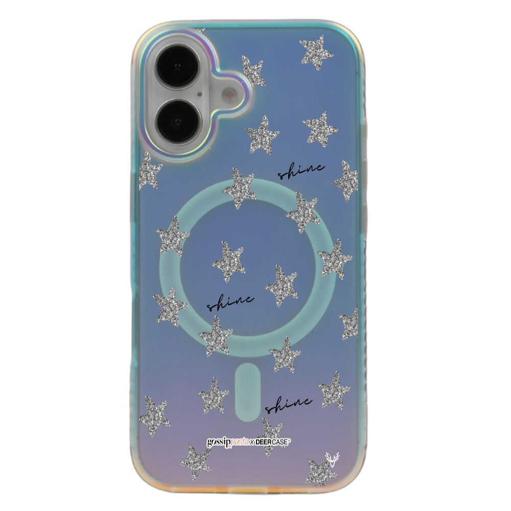 iPhone 16 Plus Shine Star Magsafe Case Aura Hologram