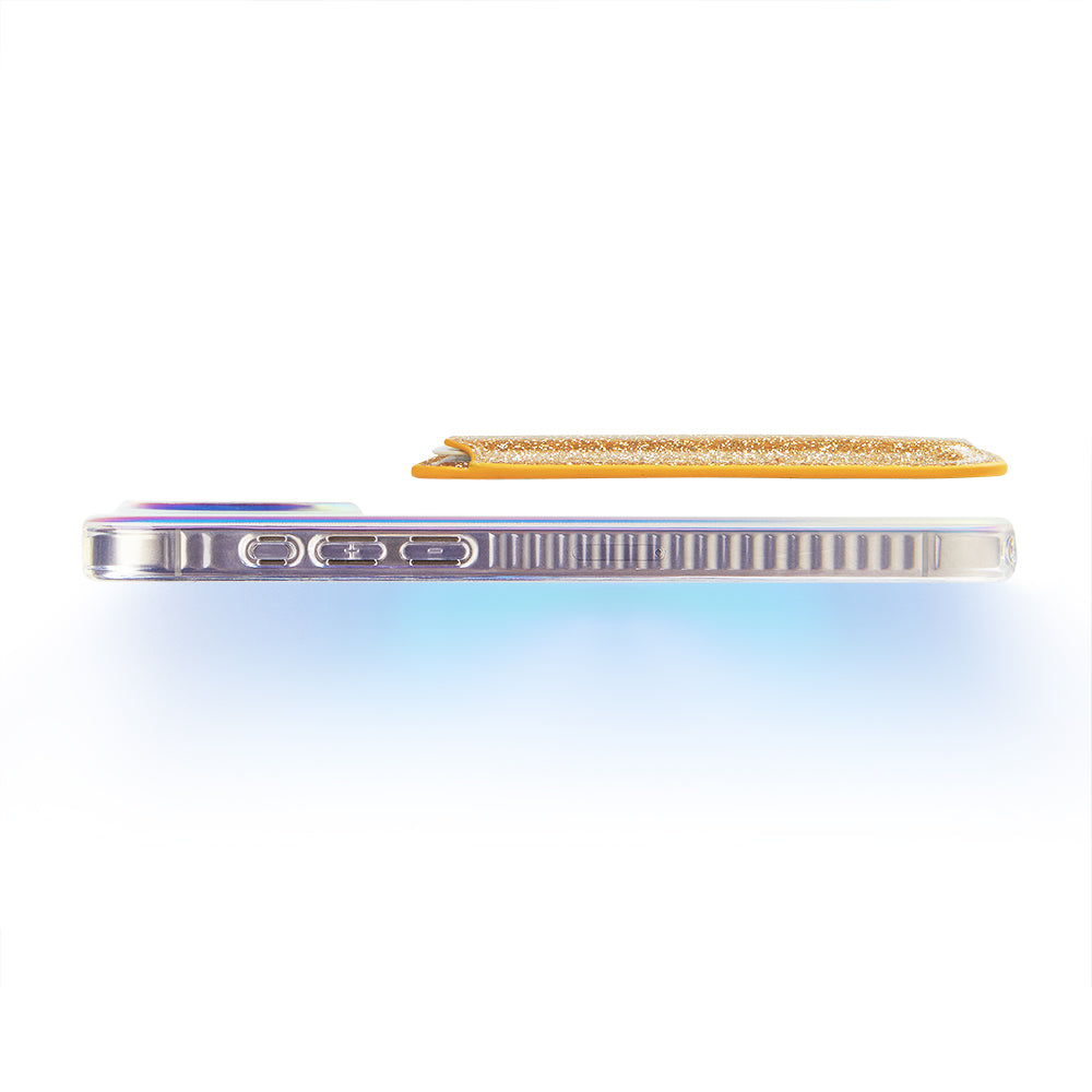 Apple iPhone Cardsafe Kartlık Simli Gold