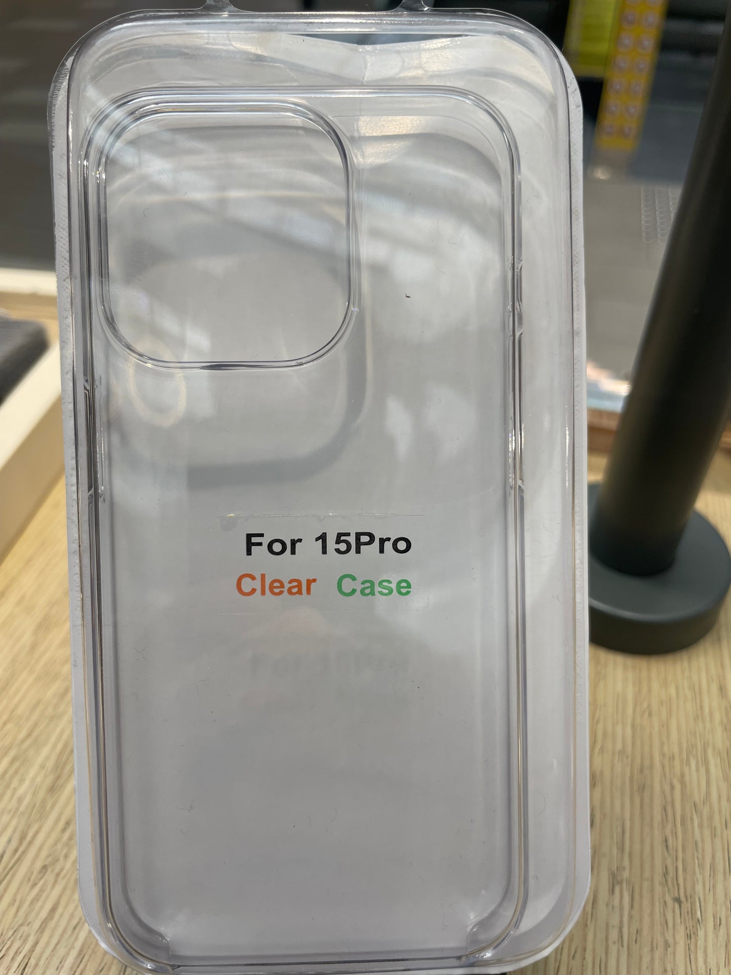 iPhone 15 Pro Premium Şeffaf Mika Kılıf