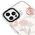 iPhone 13 Pro Flowers Design Telefon Kılıfı - Magsafeli Artycase - Beyaz