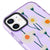 iPhone 12 Mini Papatyalar Telefon Kılıfı - Artycase - Simli Mor