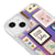 iPhone 13 Mini Pictures Telefon Kılıfı - Neon - Violet