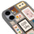 iPhone 17 Pictures Telefon Kılıfı - Renkli Silikon - Gri