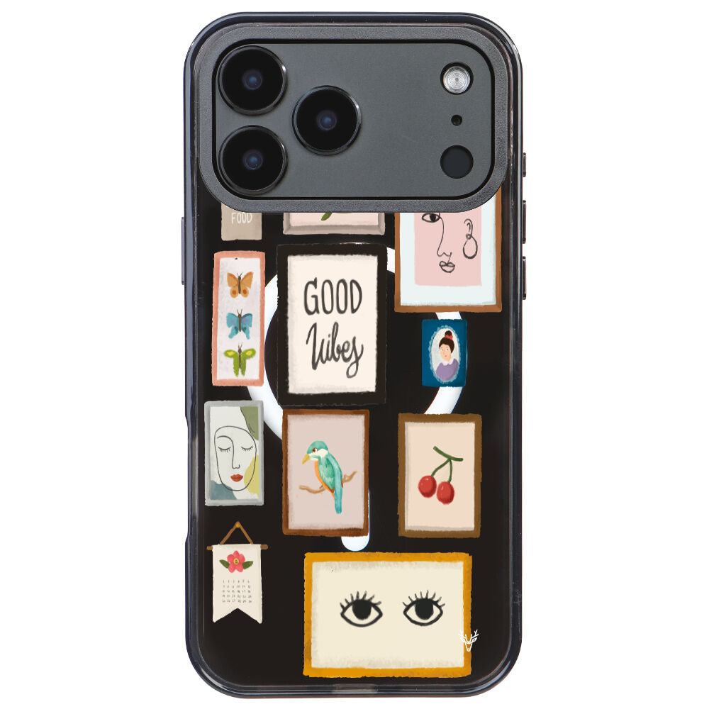 MagsafeliArtycaseCoolBlack