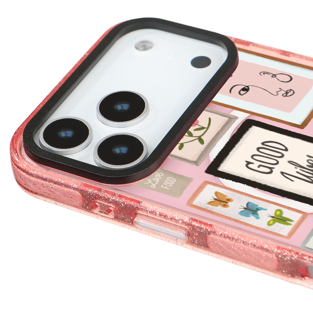 MagsafeliArtycaseSimliPembe