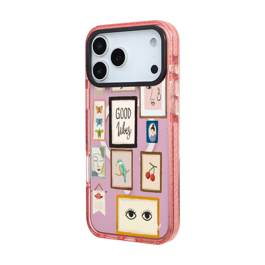 MagsafeliArtycaseSimliPembe