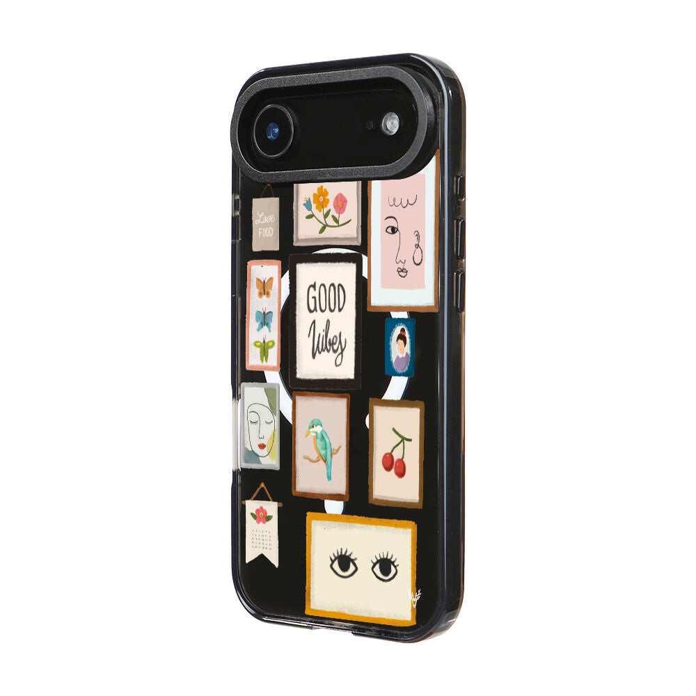 MagsafeliArtycaseCoolBlack