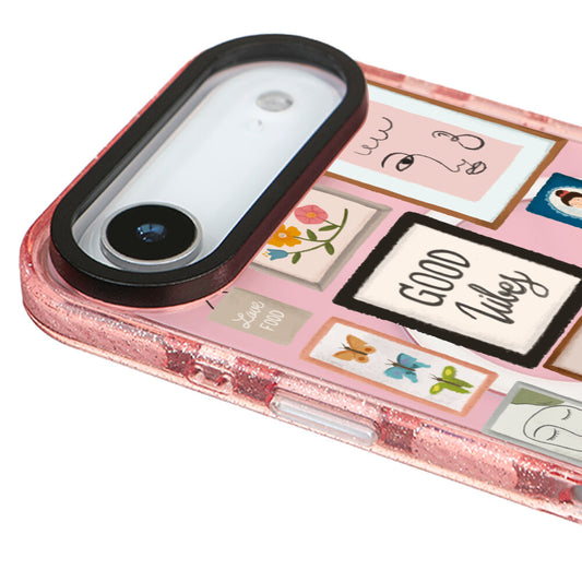 MagsafeliArtycaseSimliPembe