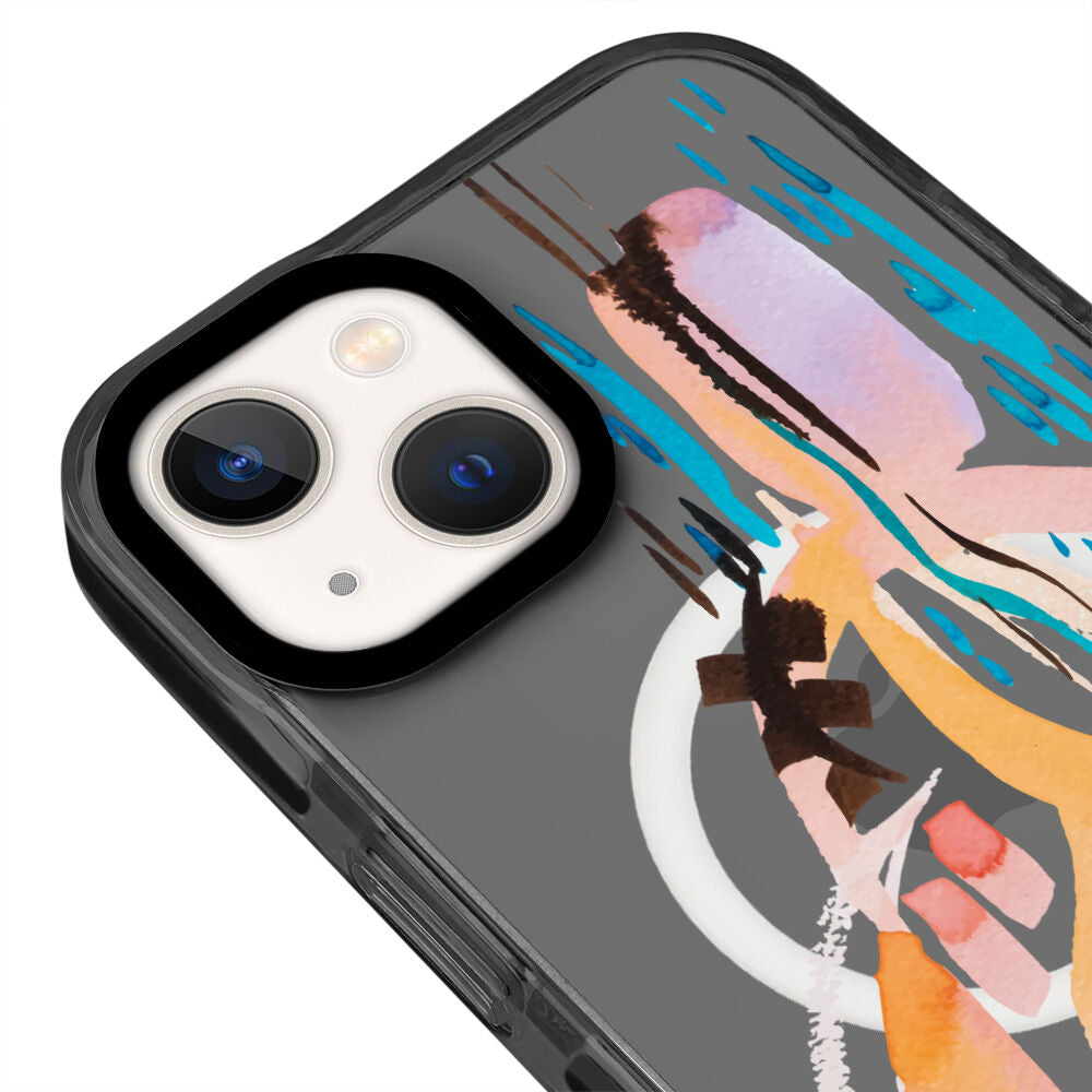 MagsafeliArtycaseCoolBlack