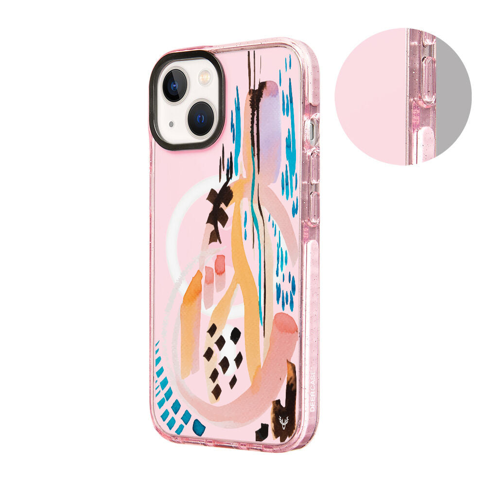 MagsafeliArtycaseSimliPembe