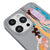 iPhone 14 Pro Colorful Paint Telefon Kılıfı - Renkli Silikon - Gri