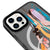 iPhone 16 Pro Colorful Paint Telefon Kılıfı - Magsafeli Artycase - Cool Black