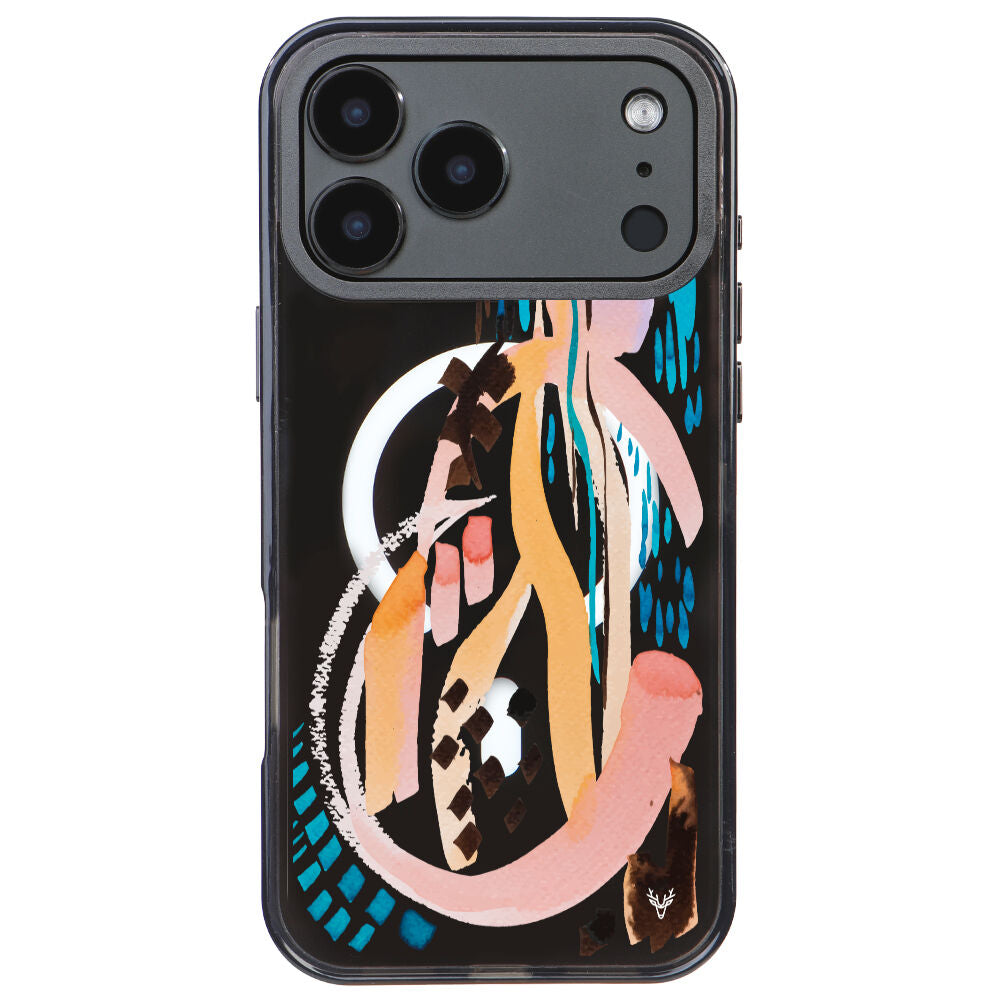 MagsafeliArtycaseCoolBlack