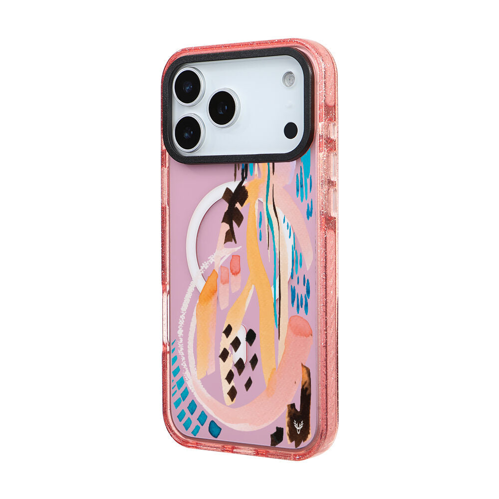 MagsafeliArtycaseSimliPembe