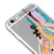 iPhone 6S Colorful Paint Telefon Kılıfı - Şeffaf - Saydam