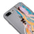 iPhone 8 Plus Colorful Paint Telefon Kılıfı - Renkli Silikon - Gri