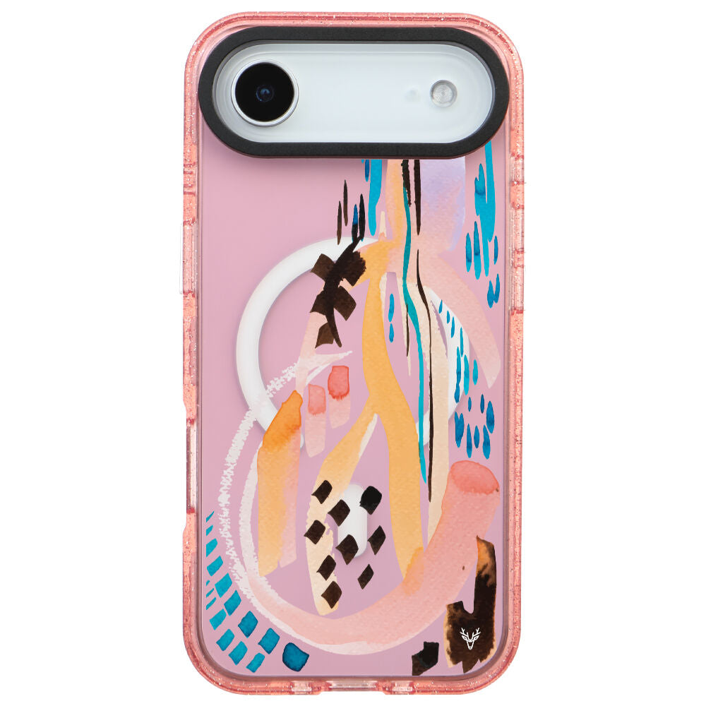 MagsafeliArtycaseSimliPembe