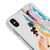 iPhone XS Max Colorful Paint Telefon Kılıfı - Şeffaf - Saydam