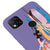Xiaomi Redmi 9c Colorful Paint Telefon Kılıfı - Renkli Silikon - Lila