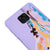 Xiaomi Redmi Note 9 Pro Colorful Paint Telefon Kılıfı - Renkli Silikon - Lila