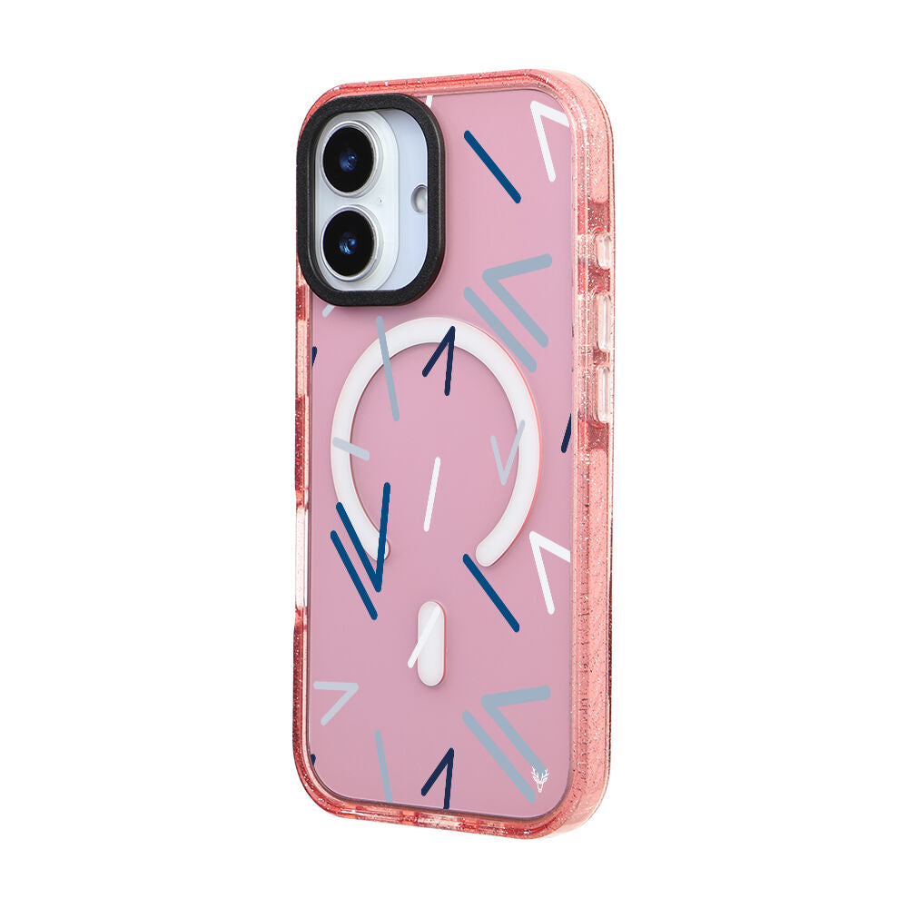 MagsafeliArtycaseSimliPembe