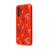 Samsung A33 Numerals Telefon Kılıfı - Renkli Silikon - Kırmızı