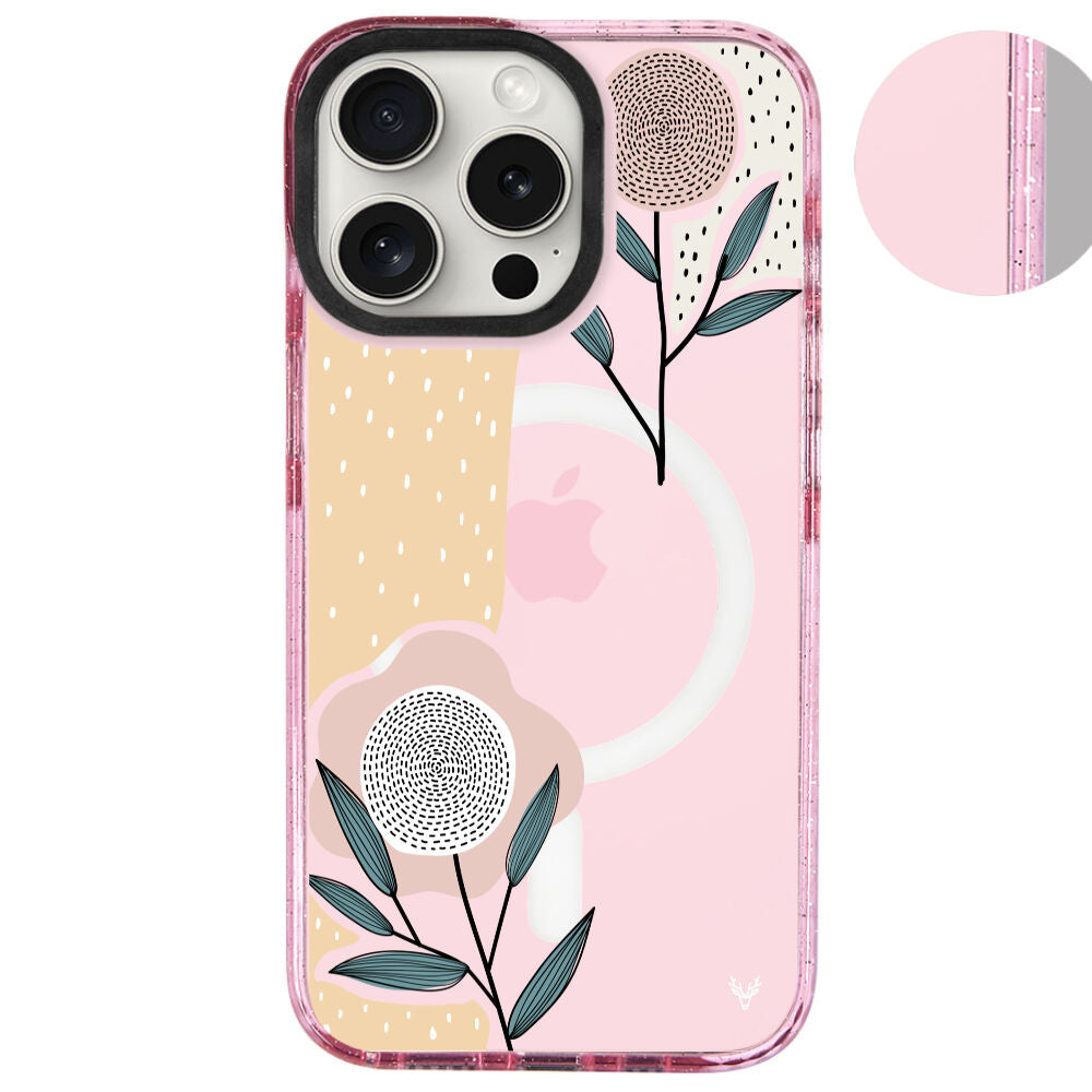 MagsafeliArtycaseSimliPembe