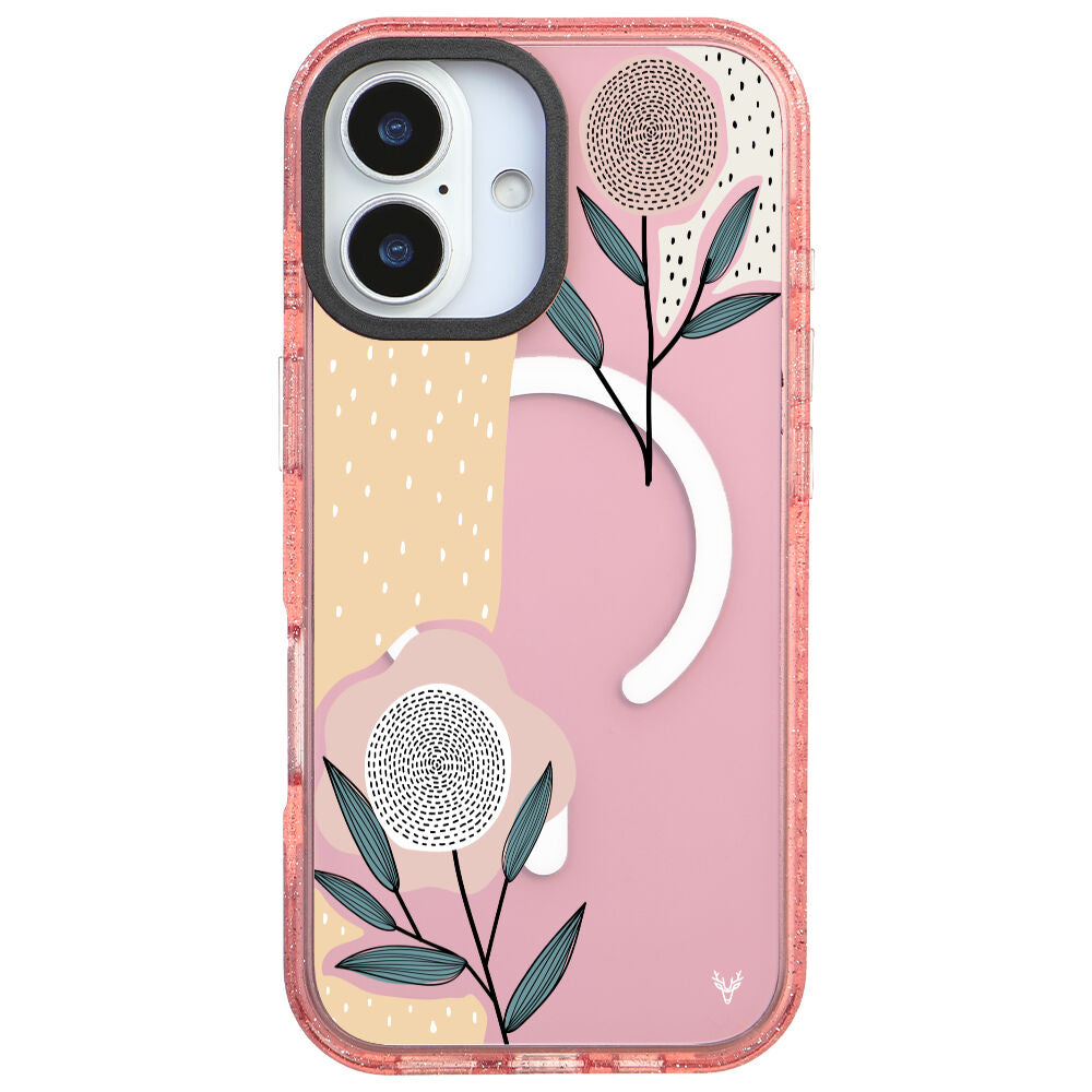 MagsafeliArtycaseSimliPembe