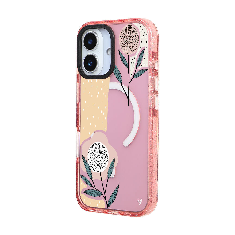 MagsafeliArtycaseSimliPembe
