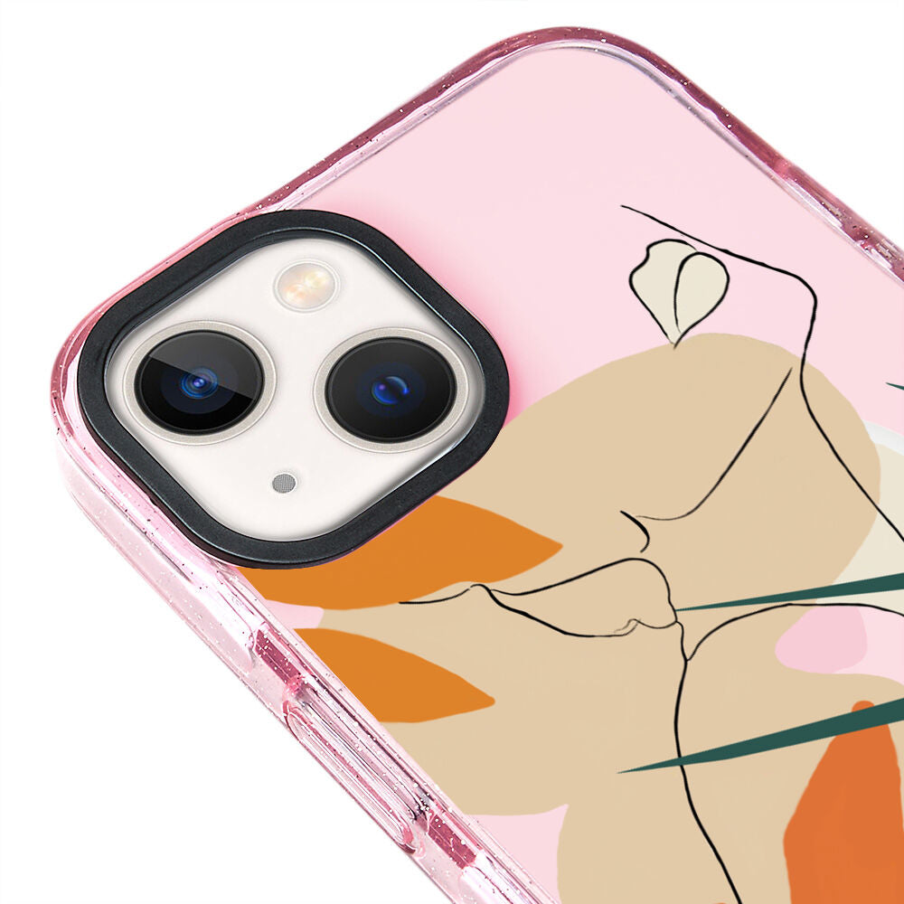 MagsafeliArtycaseSimliPembe