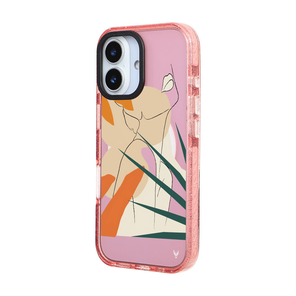 MagsafeliArtycaseSimliPembe