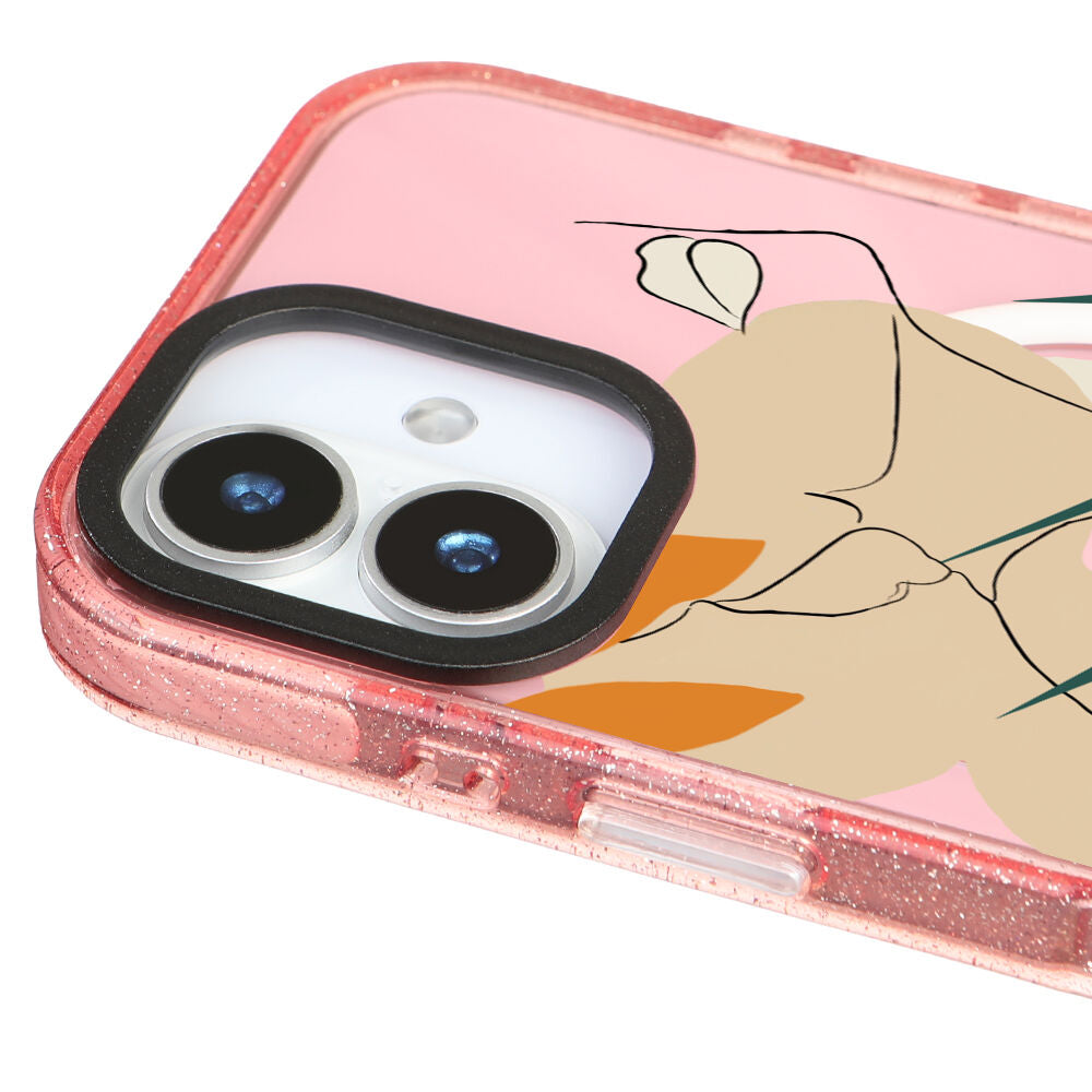 MagsafeliArtycaseSimliPembe