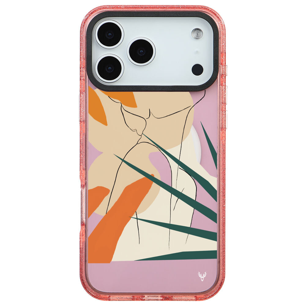 MagsafeliArtycaseSimliPembe